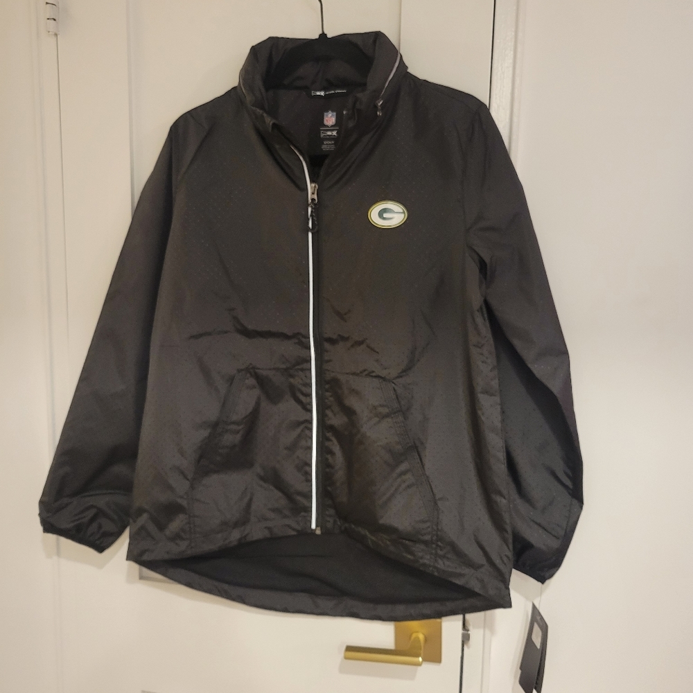 NWT Official NFL MSX by Michael Strauhand Full Zip Windbreaker